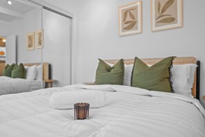 2 chambres, fer et planche Ă repasser, Wi-Fi gratuit, draps fournis