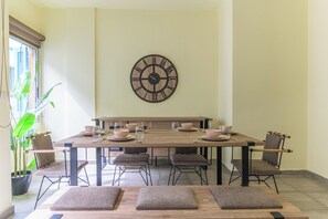 Apartment, 2 Bedrooms, Balcony, City View | In-room dining - Slate - 2Br Apt W Balcony in Mar Mikhael (Beirut)