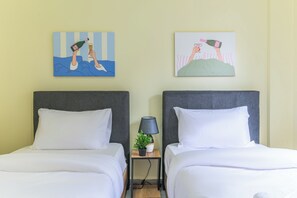 Appartement, 2 chambres, balcon, vue ville