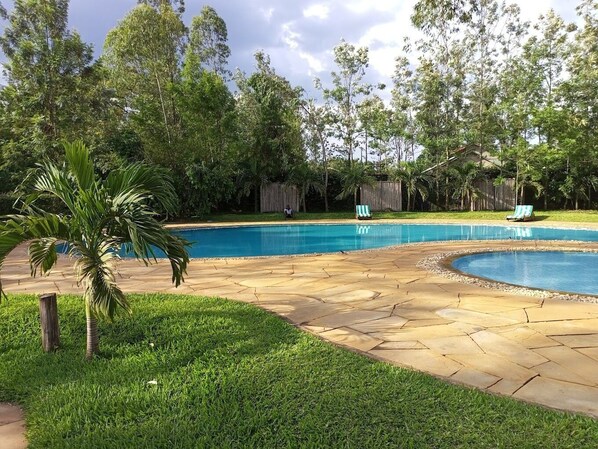 Alberca al aire libre 