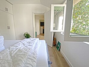 1 soverom, strykejern/-brett, wi-fi og sengetøy