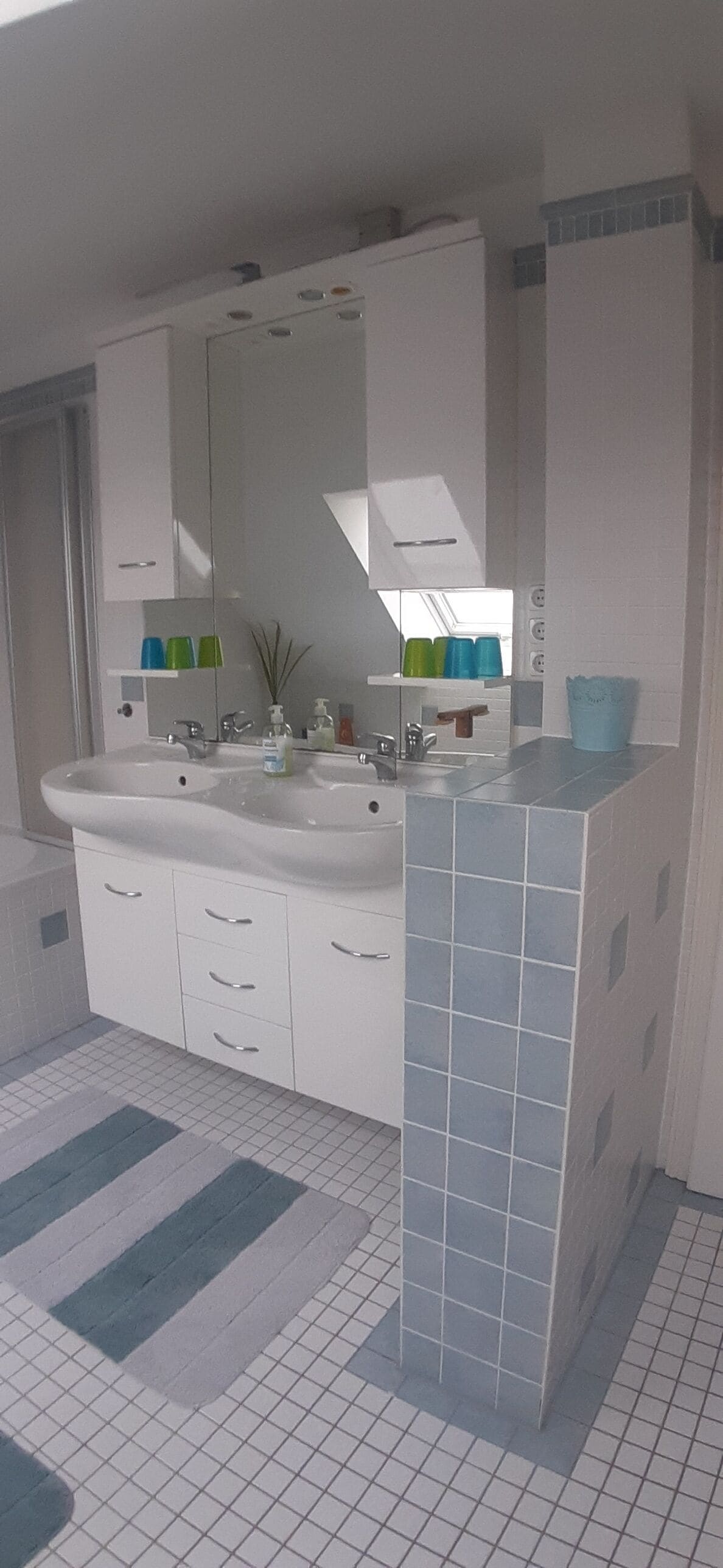 Hårføner, håndklær, såpe og toalettpapir