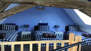 3 chambres, fer et planche Ă repasser, lit parapluie, Wi-Fi