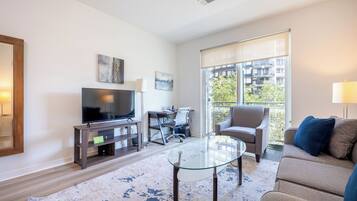 公寓, 2 间卧室, 允许带宠物 | 起居区