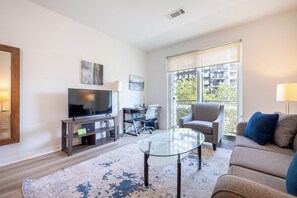 Leilighet, 2 soverom, kjæledyr tillatt | Oppholdsområde