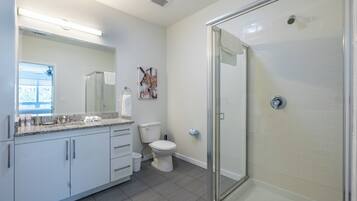 Apartment, 2 Bedrooms, Pets Allowed | Bathroom | Combined shower/tub, free toiletries, hair dryer, towels