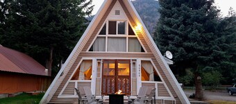 Cozy A-Frame Retreat w/ Views & Spacious Yard