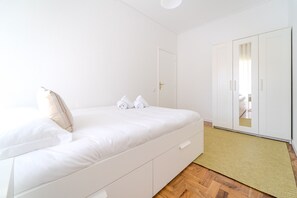 3 habitaciones, wifi gratis y ropa de cama 
