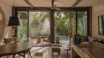 Vista desde la propiedad