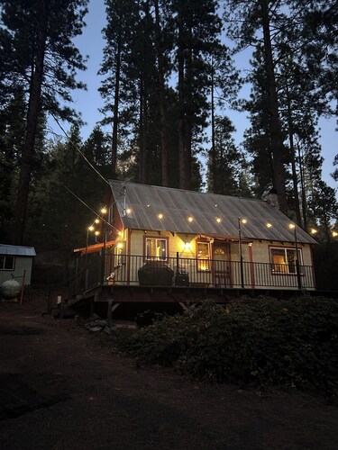 Quaint 1-bedroom cabin in Kyburz for a cozy getaway