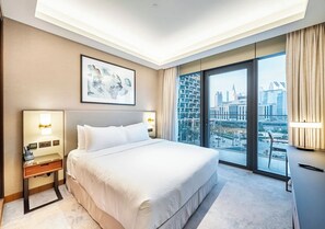 2 bedrooms, in-room safe, desk, iron/ironing board - Address Opera 2BR Exclusive Burj Khalifa Views (Dubai)
