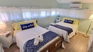 3 sovrum och sängkläder