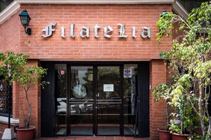 Detalhe da fachada