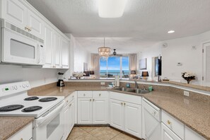 Fridge, microwave, oven, stovetop - NEW! Scenic Beachfront Condo at The Beach Club! (Gulf Shores)