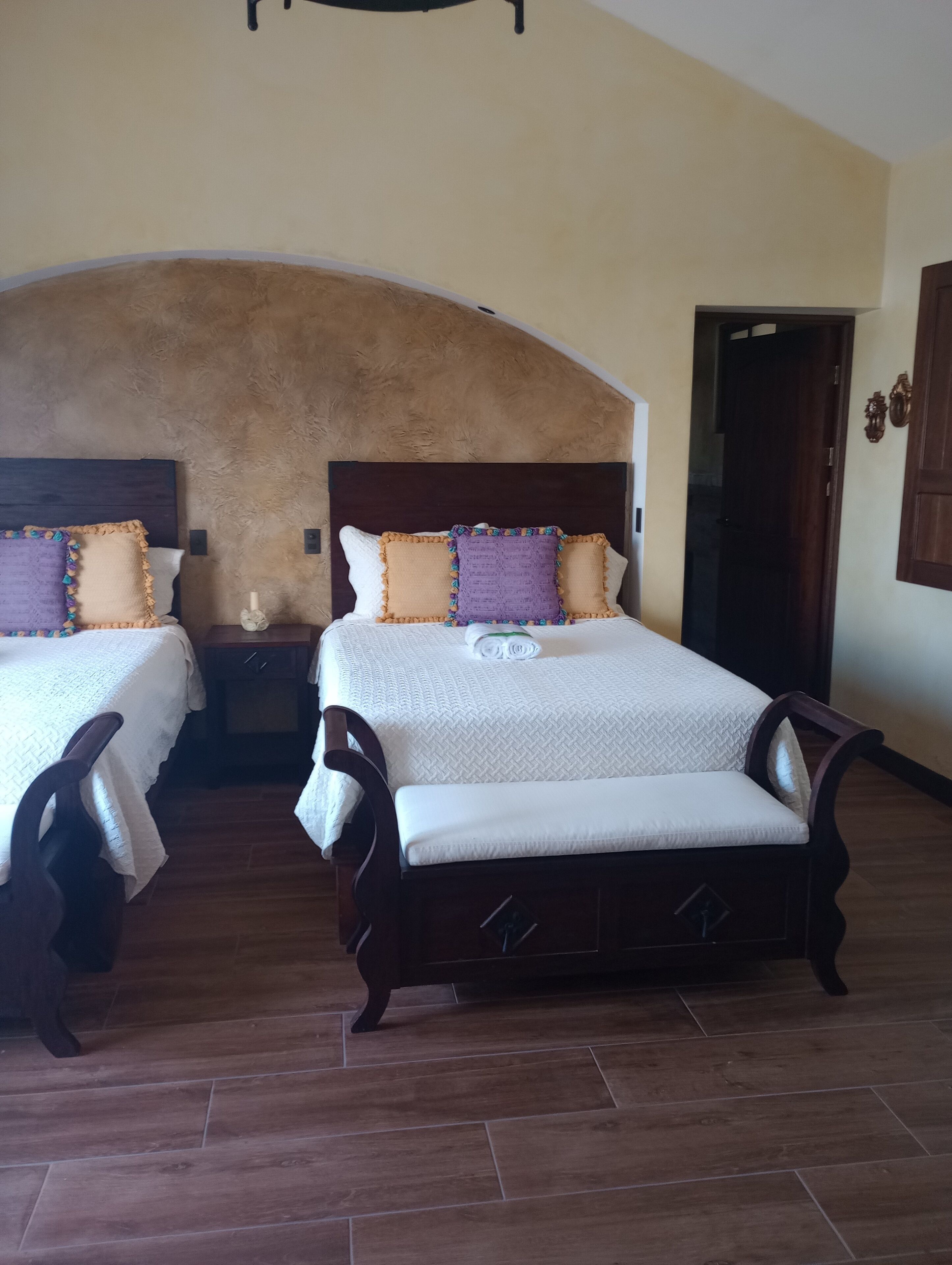 In-room safe, laptop workspace, blackout curtains, soundproofing