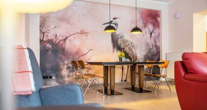 Apartment „Suiten Im Alten Berghotel Johanna“ mit Bergblick, Gemeinschaftsgarten und WLAN