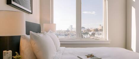 1 habitación, tabla de planchar con plancha, wifi y ropa de cama