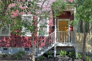 Overnatningsstedets facade