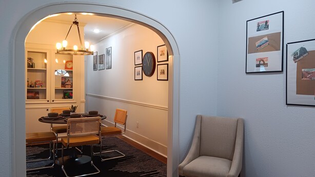 Dining - Lovely 2-bedroom house with AC in vibrant Houston (Houston)