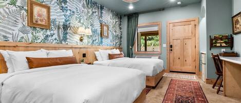 1 bedroom, iron/ironing board, travel crib, free WiFi