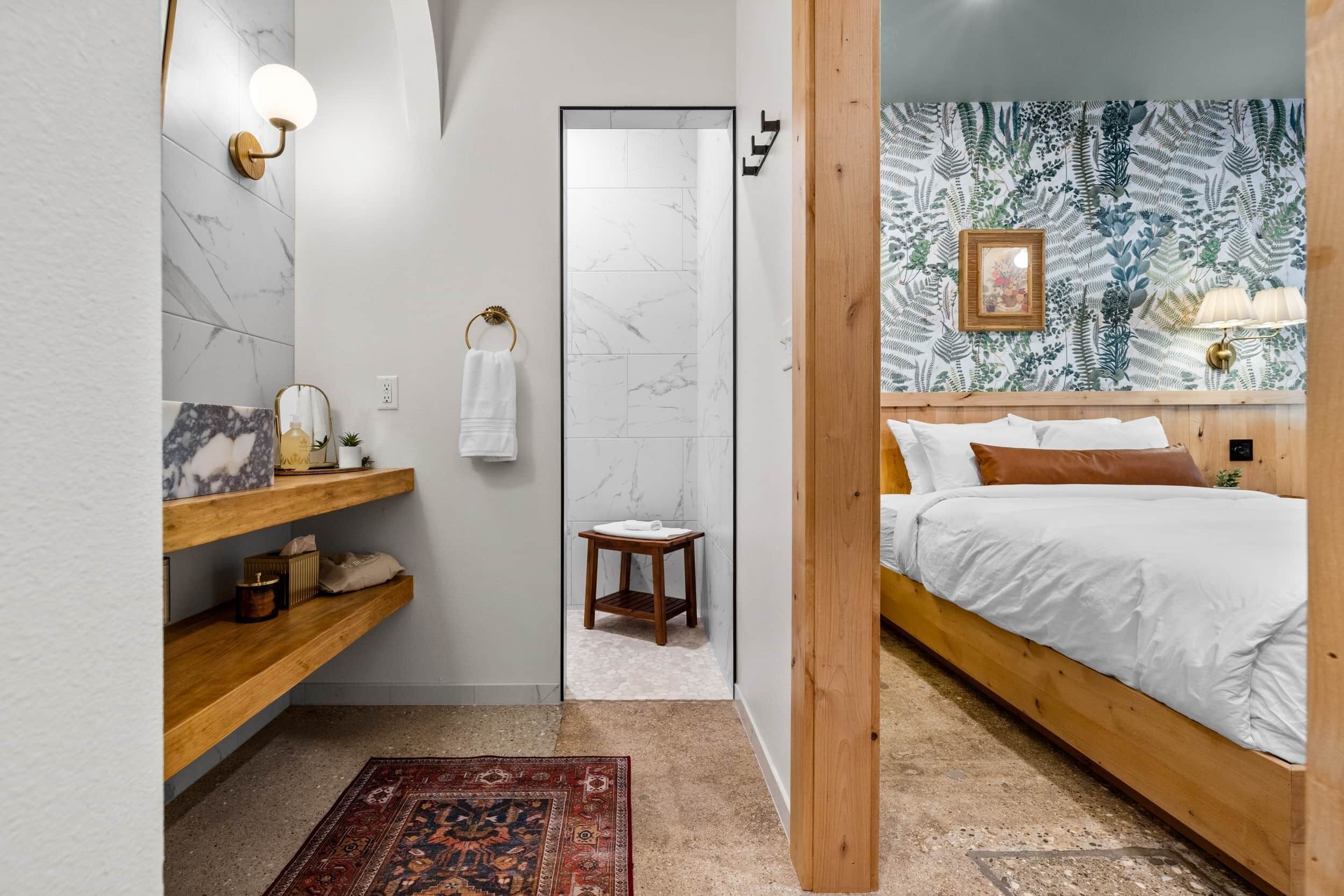 1 bedroom, iron/ironing board, travel crib, free WiFi