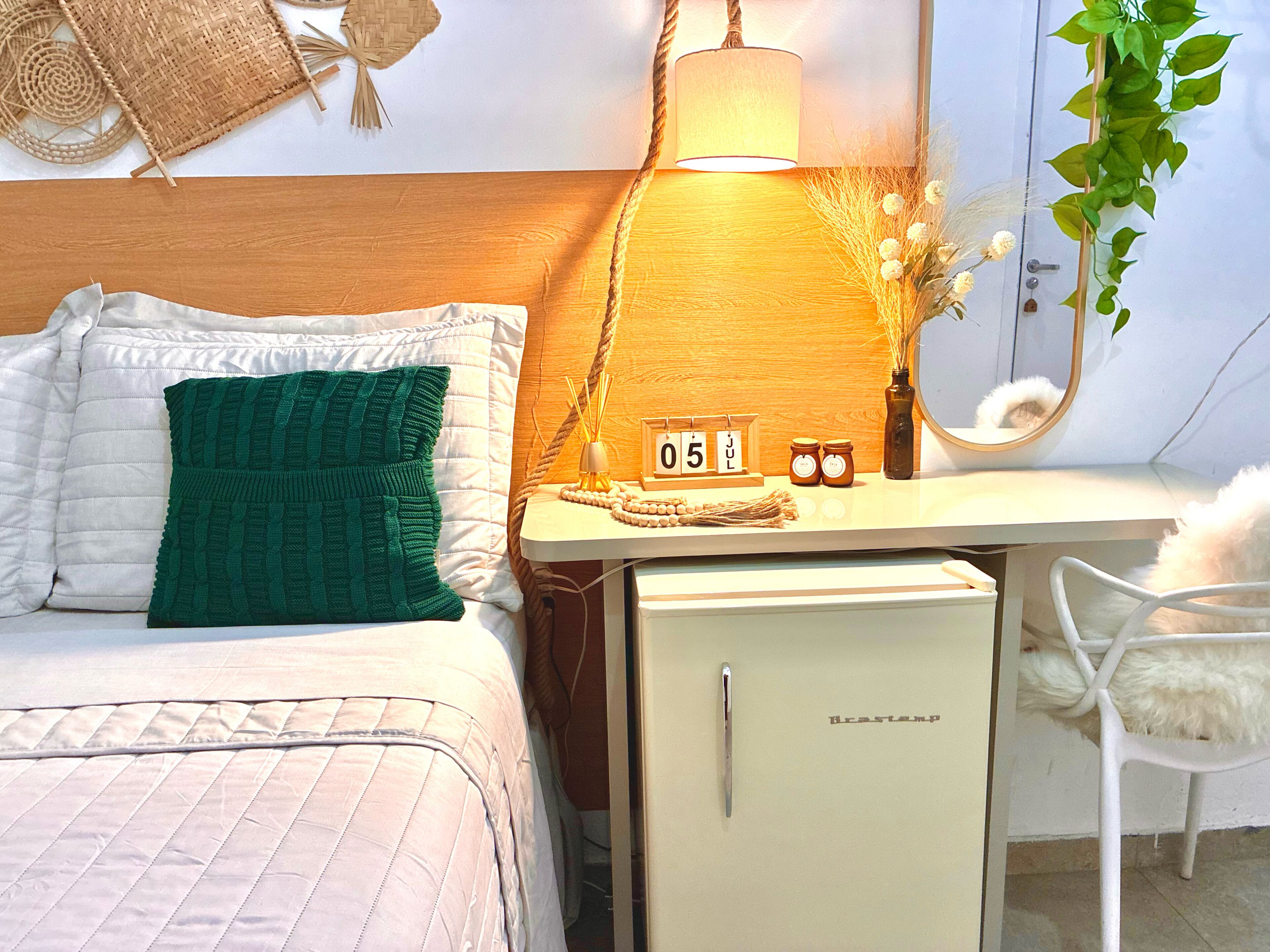 Blackout drapes, soundproofing, iron/ironing board (on request)