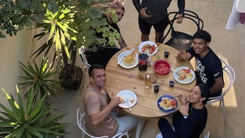 Opções para refeição ao ar livre