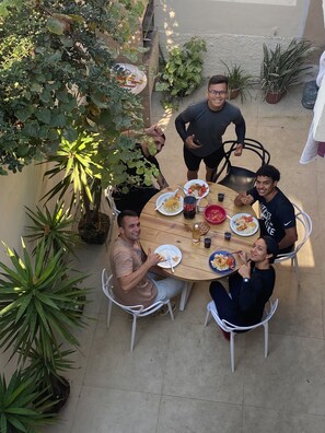 Opções para refeição ao ar livre