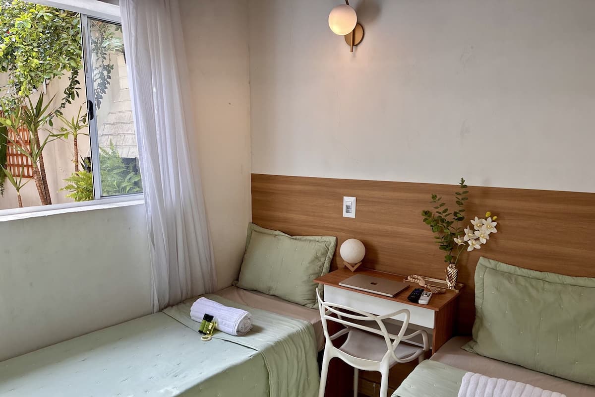 Comfort Double or Twin Room | Blackout curtains, soundproofing, iron/ironing board, free WiFi