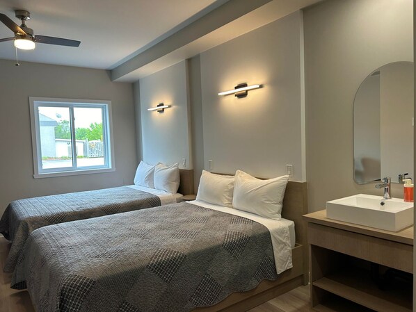 Chambres insonorisées, Wi-Fi gratuit