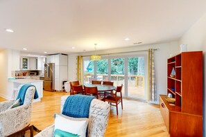 TV, offices - Comfortable dog-friendly home next door to rec center - blocks from beach access (Isle of Palms)