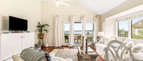 Télévision, lecteur de DVD, espaces bureaux