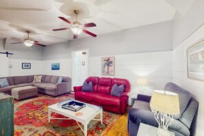 TV, DVD player, offices