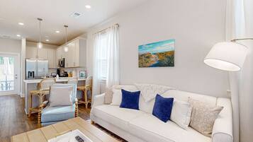 Una televisión, una oficina