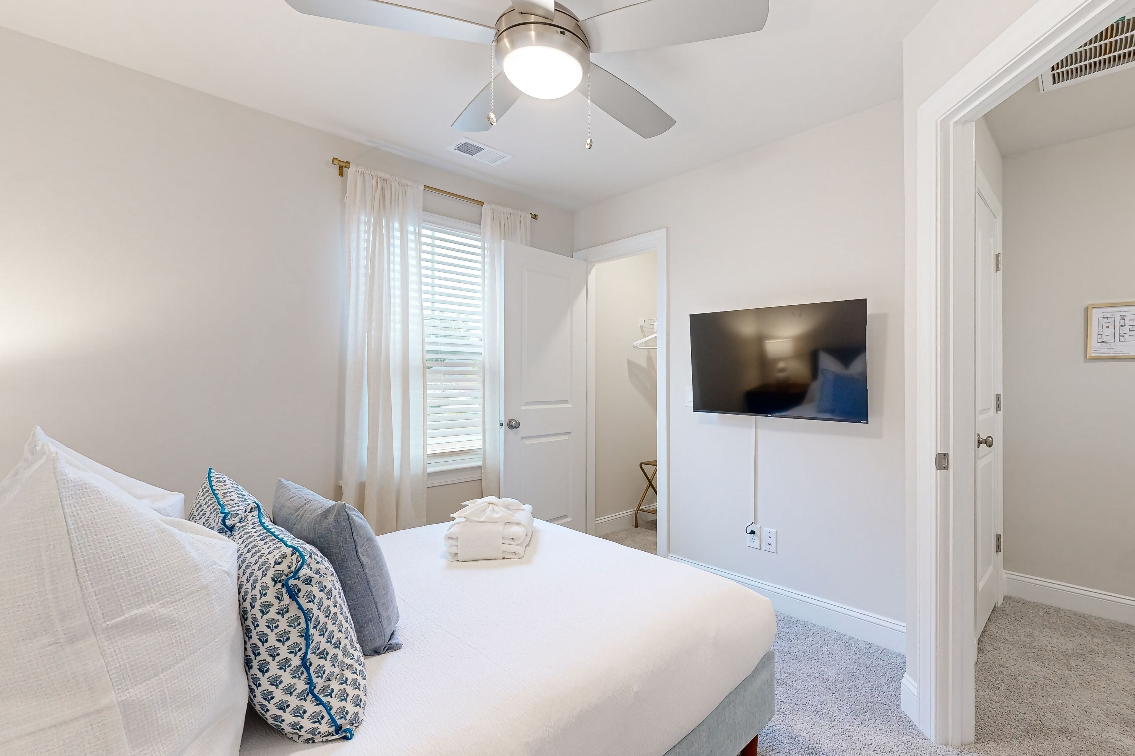 2 間睡房、Wi-Fi、床單