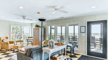 TV, DVD player, offices