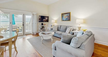 Condo with sunset views, with ocean/inlet views - walk to the Beach Club