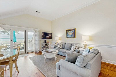 Condo with sunset views, with ocean/inlet views - walk to the Beach Club