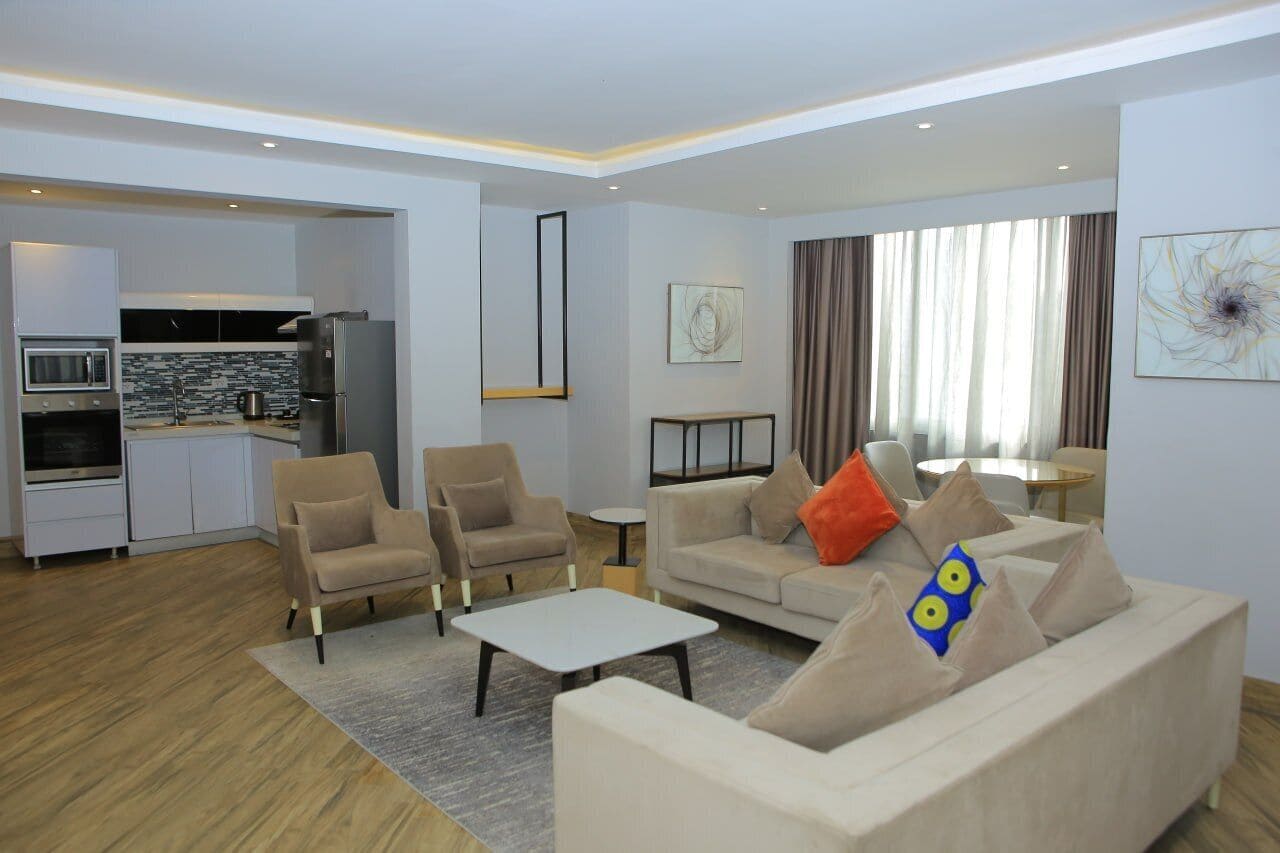 Deluxe Apartment | Living area