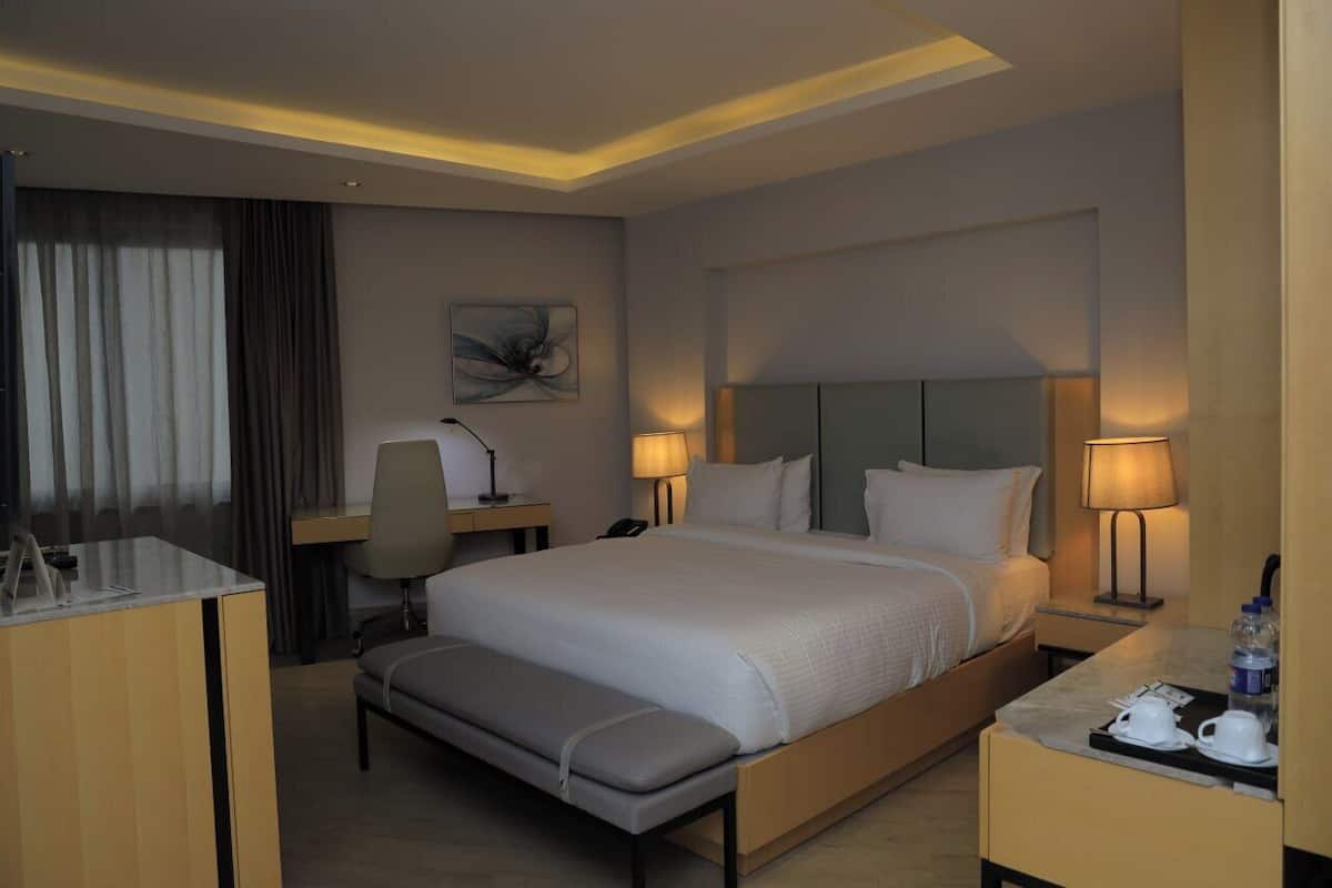 Junior Studio Suite, City View | In-room safe, laptop workspace, soundproofing, free WiFi