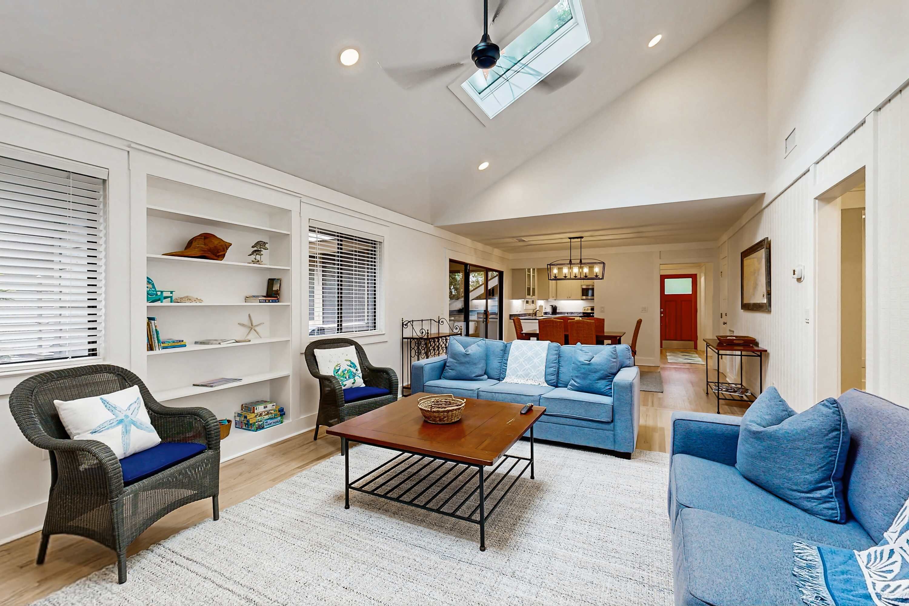 Televisión, estéreo, oficina