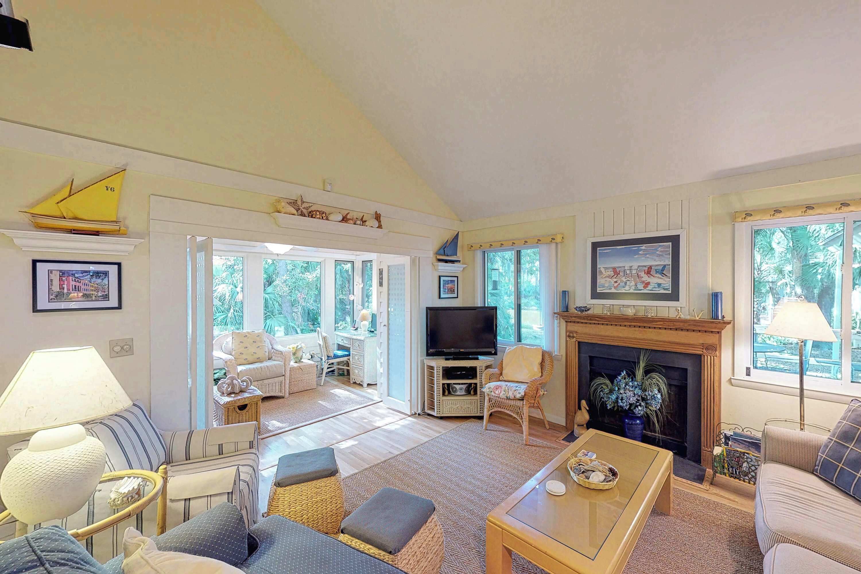 Televisión y reproductor de DVD 