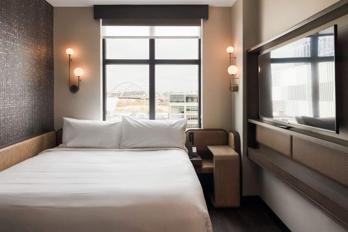 In-room safe, laptop workspace, blackout curtains, free WiFi