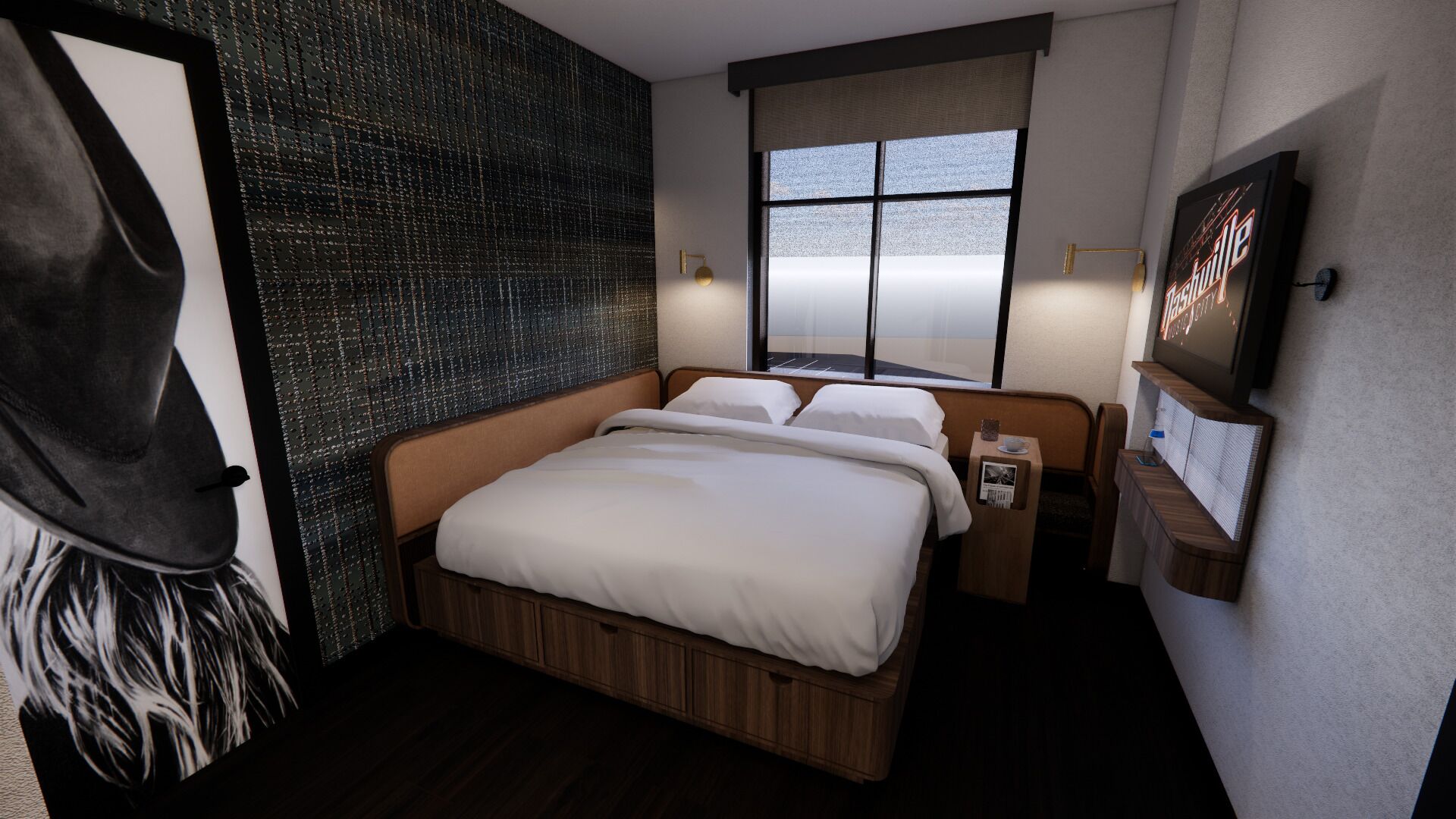 Wifi gratis y ropa de cama