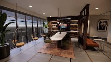 Sitzecke in der Lobby