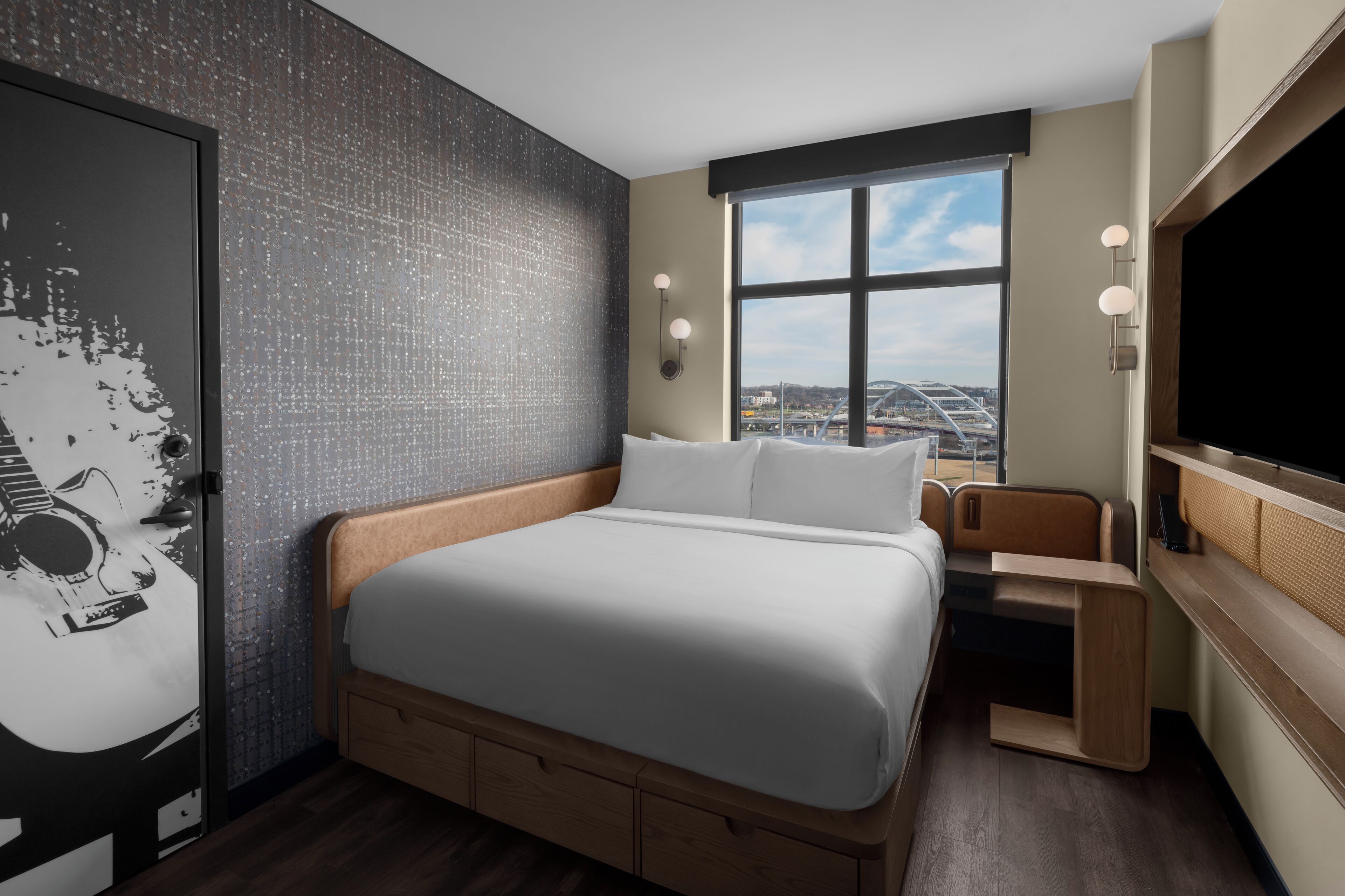 In-room safe, laptop workspace, blackout curtains, free WiFi