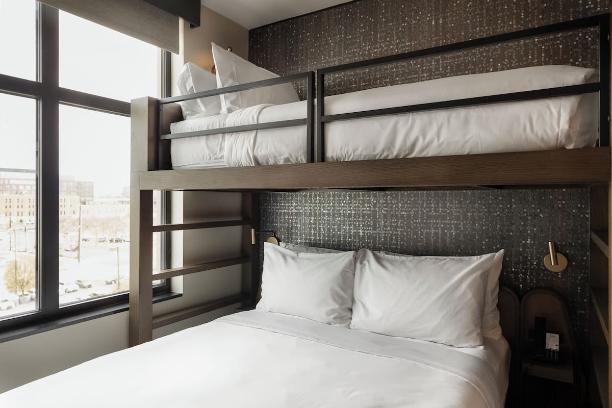 In-room safe, laptop workspace, blackout curtains, free WiFi