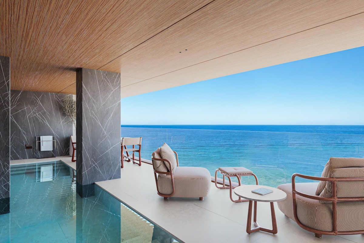 Suite, 1 King Bed (Mediterranean, View, Pool) | View from room