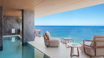 Suite, 1 King Bed with Sofa bed (Mediterranean, View, Pool) | View from room