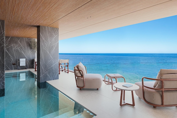 Suite, 1 King Bed with Sofa bed (Mediterranean, View, Pool) | View from room